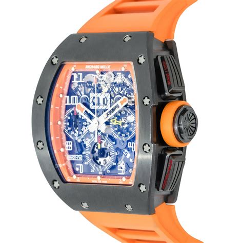 richard mille orange watch|richard mille watch price.